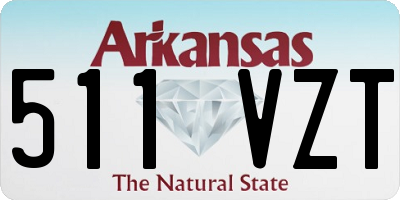 AR license plate 511VZT