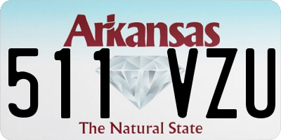 AR license plate 511VZU