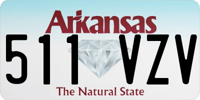 AR license plate 511VZV