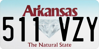 AR license plate 511VZY