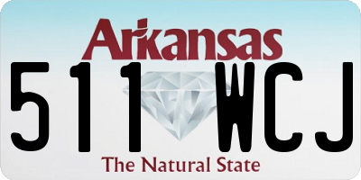 AR license plate 511WCJ