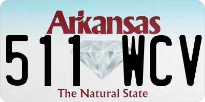 AR license plate 511WCV