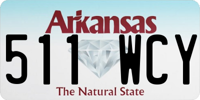 AR license plate 511WCY