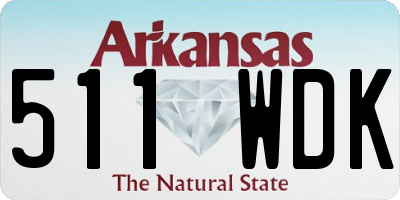 AR license plate 511WDK