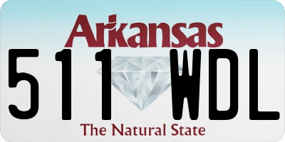 AR license plate 511WDL