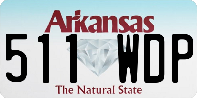 AR license plate 511WDP