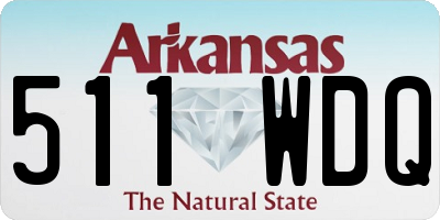 AR license plate 511WDQ