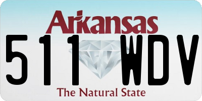 AR license plate 511WDV