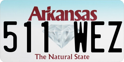 AR license plate 511WEZ
