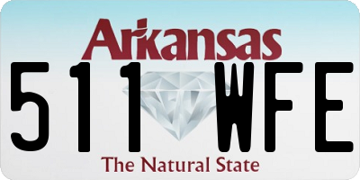 AR license plate 511WFE