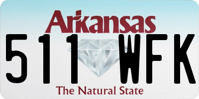 AR license plate 511WFK
