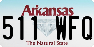 AR license plate 511WFQ
