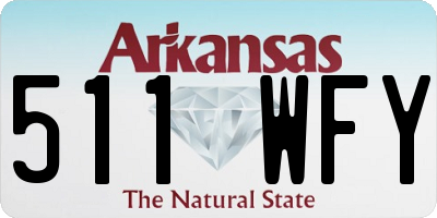 AR license plate 511WFY