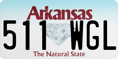 AR license plate 511WGL