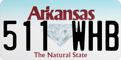 AR license plate 511WHB
