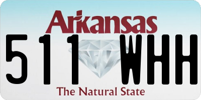 AR license plate 511WHH