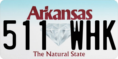 AR license plate 511WHK