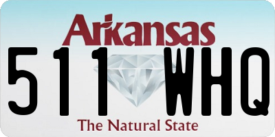 AR license plate 511WHQ