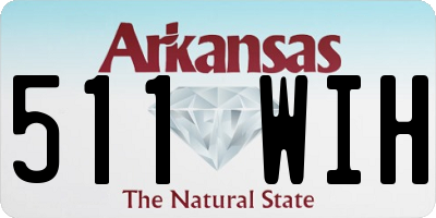 AR license plate 511WIH