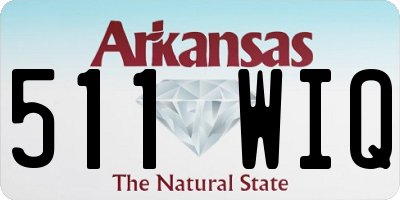 AR license plate 511WIQ