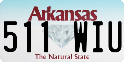 AR license plate 511WIU