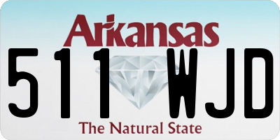 AR license plate 511WJD