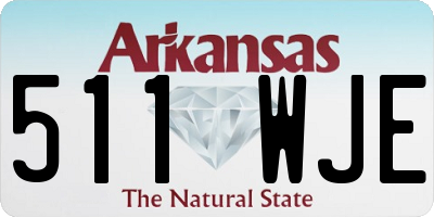 AR license plate 511WJE