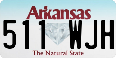 AR license plate 511WJH