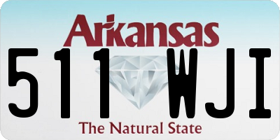 AR license plate 511WJI