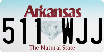 AR license plate 511WJJ