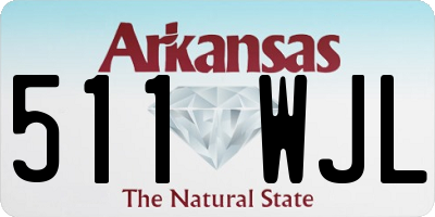 AR license plate 511WJL