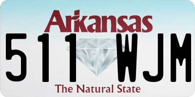 AR license plate 511WJM