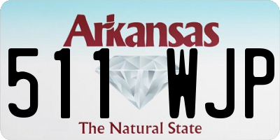 AR license plate 511WJP