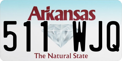 AR license plate 511WJQ