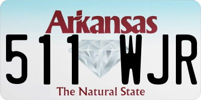 AR license plate 511WJR
