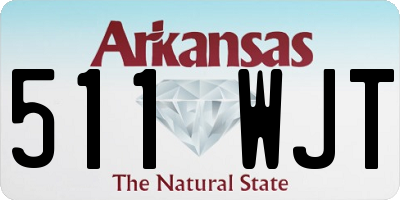 AR license plate 511WJT