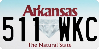 AR license plate 511WKC