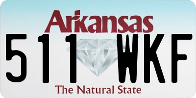 AR license plate 511WKF