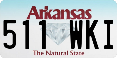 AR license plate 511WKI