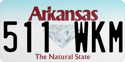 AR license plate 511WKM