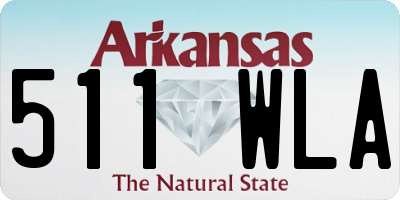 AR license plate 511WLA