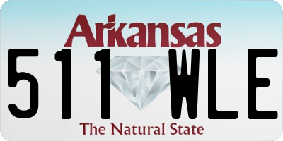 AR license plate 511WLE