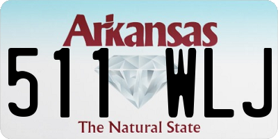 AR license plate 511WLJ