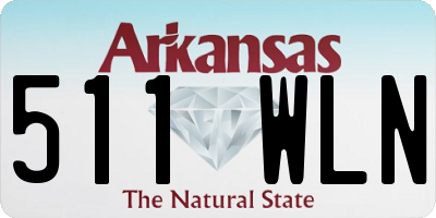 AR license plate 511WLN