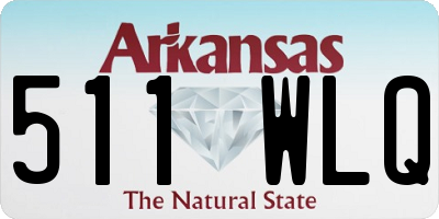 AR license plate 511WLQ