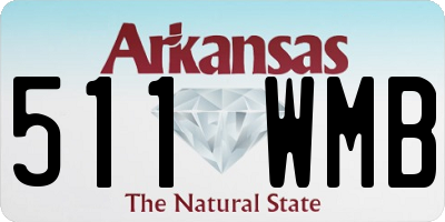 AR license plate 511WMB