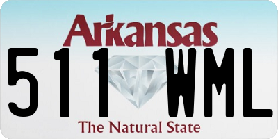 AR license plate 511WML