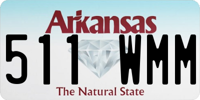 AR license plate 511WMM