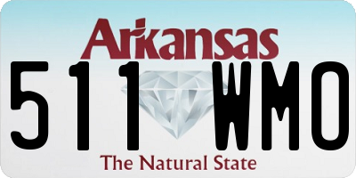AR license plate 511WMO