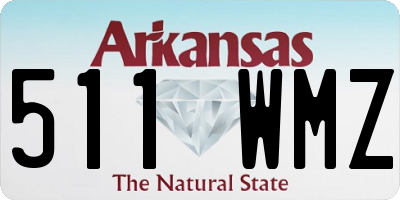 AR license plate 511WMZ